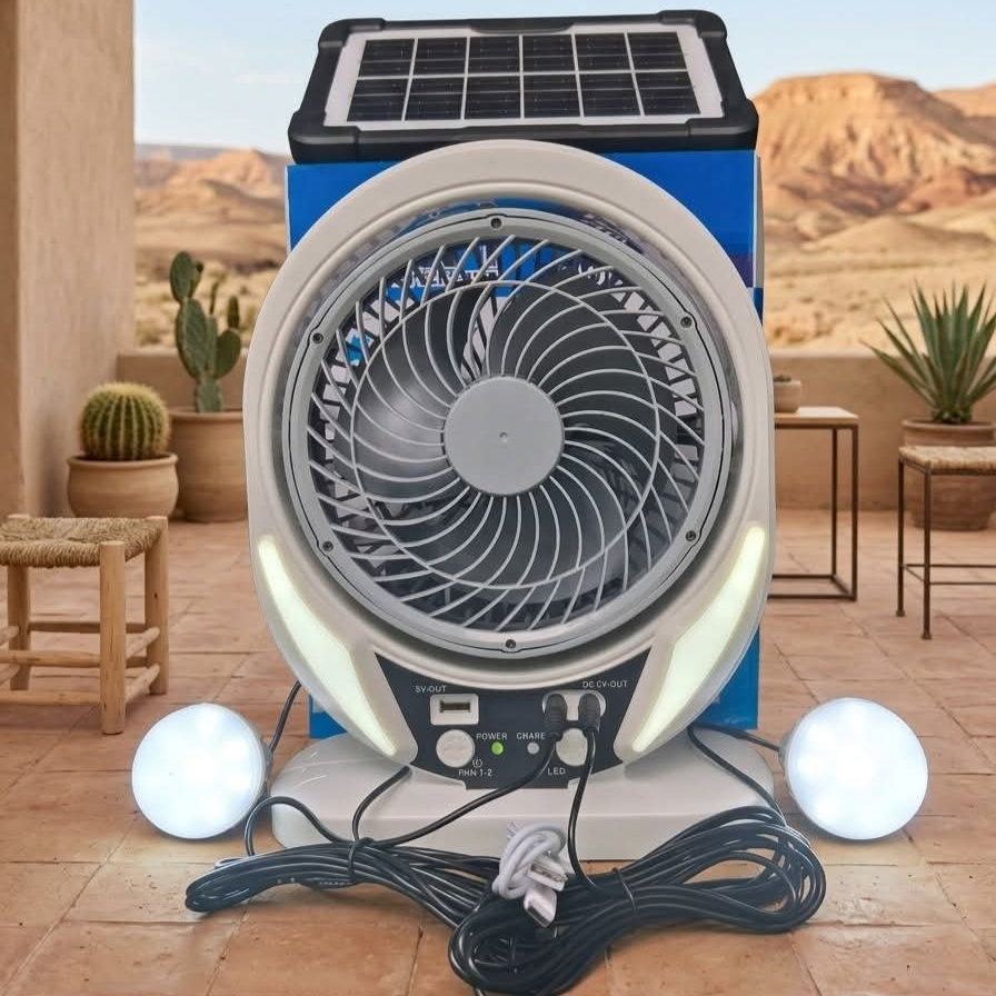 Fan Light and Power Bank