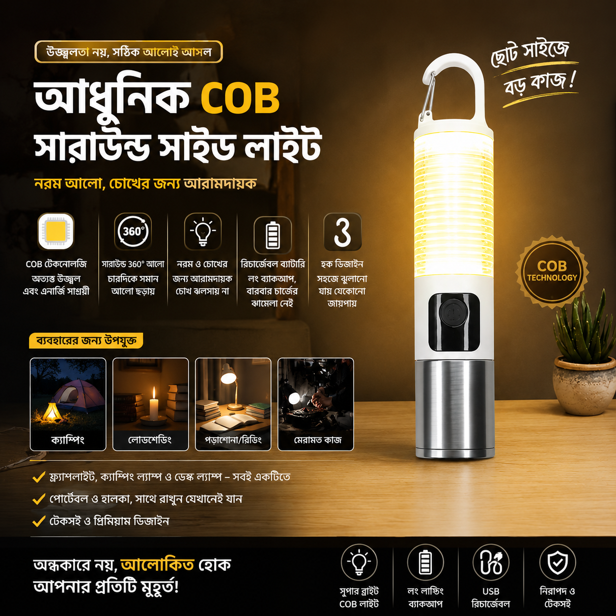 COB Surround Side Light